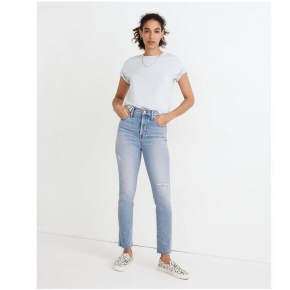 Madewell The Perfect Vintage Jean in Coffey Wash: Worn-In Edition Size 27 - Picture 1 of 11